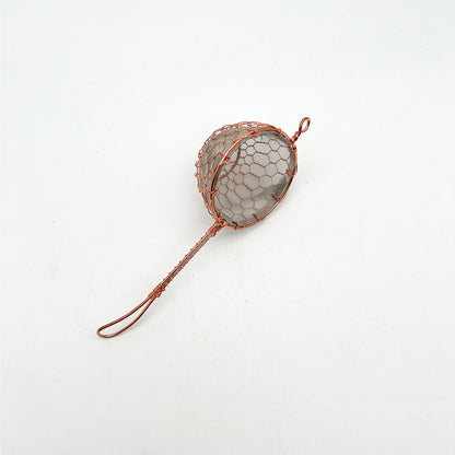 Tsujiwa Kanaami traditional hand-woven Japanese tea strainer large