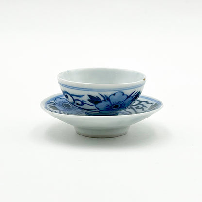 VINTAGE BW Small Tea Cup Set