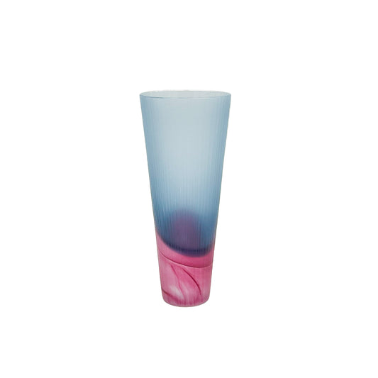 Silence Glass Tall navy x ruby