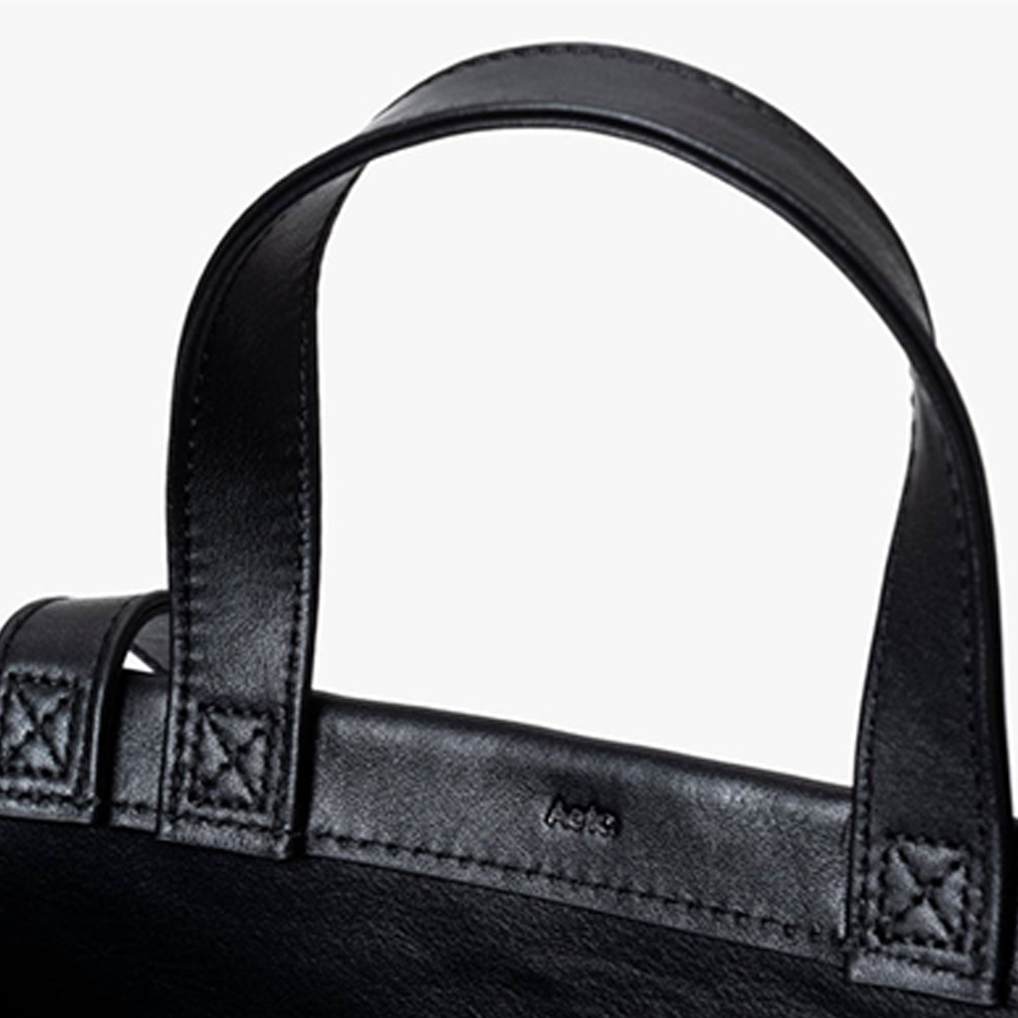 Aeta_LE45_DOUBLE HANDLE TOTE：S_Black