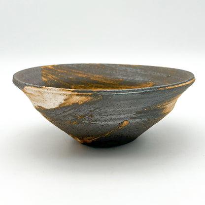 Carbonized Shallow Bowl_Aki Tamiya