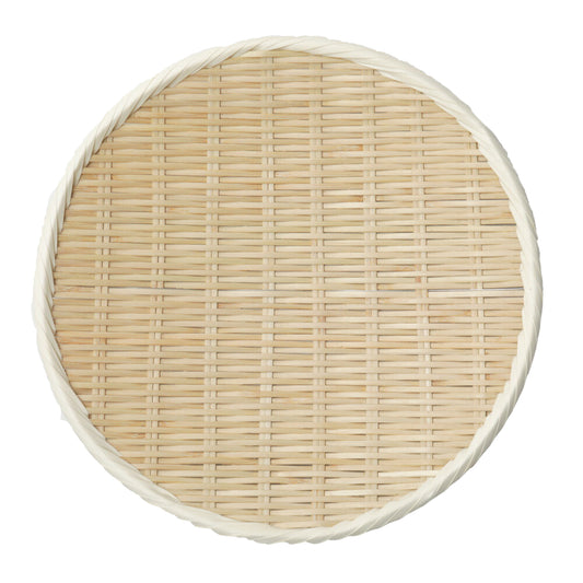 Round Bamboo Colander L