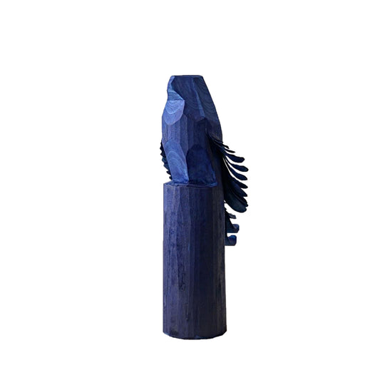 Single-cut wood carving　ai-poppo