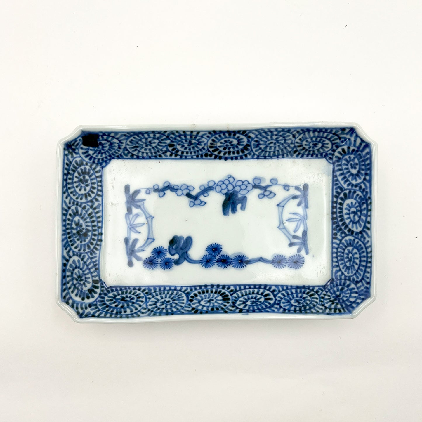 VINTAGE Rectangular Plate A