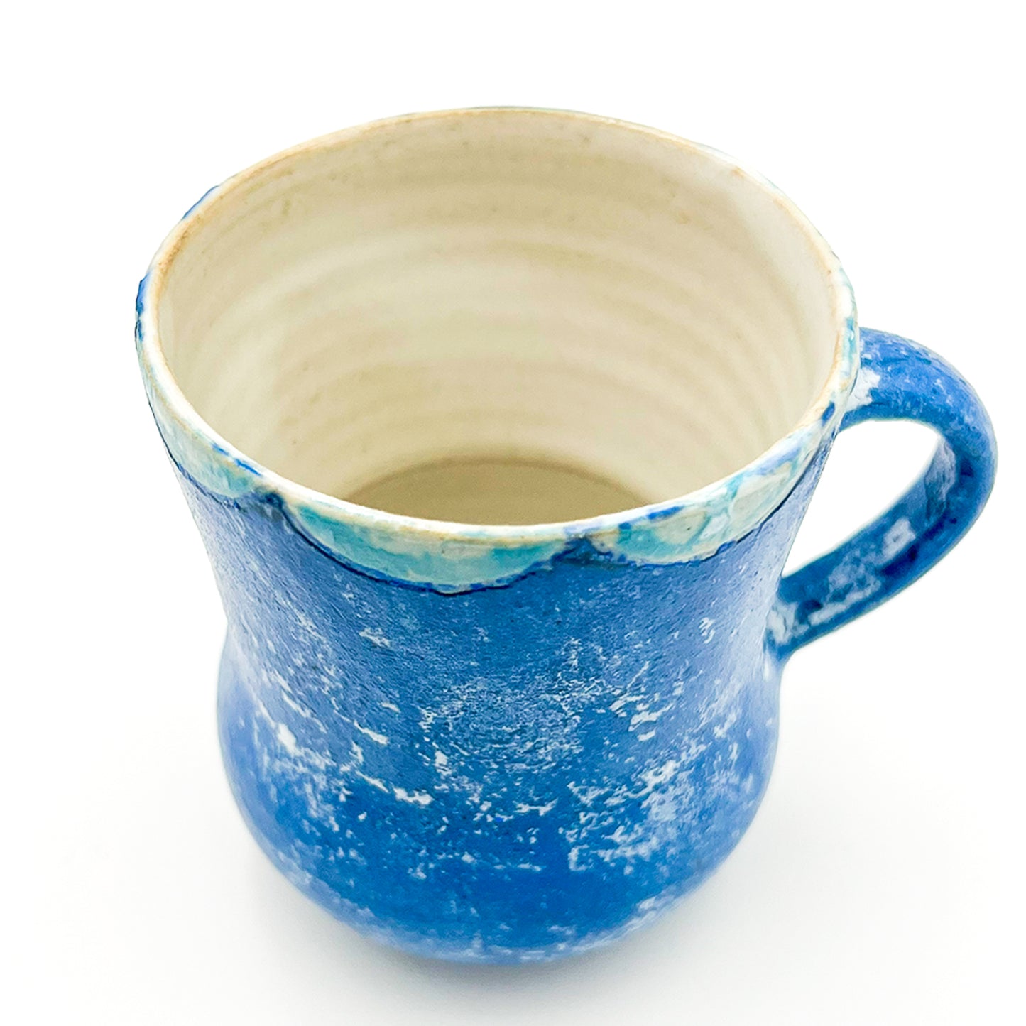 Mug Cup Frill Blue Katsunori Yaoita 10