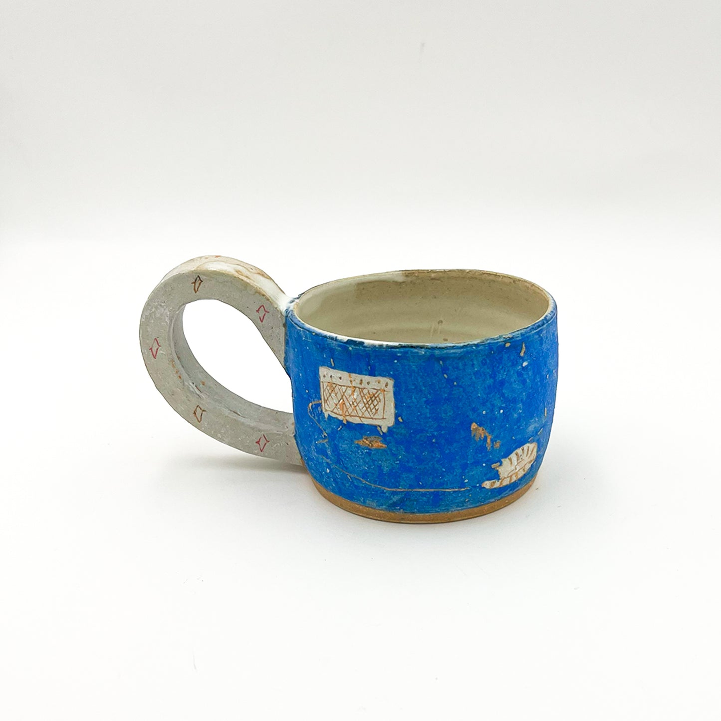 Mug Wide Blue Katsunori Yaoita 5