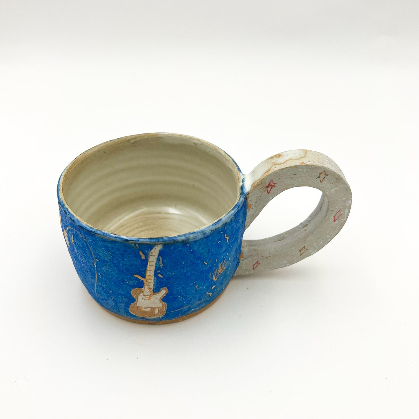 Mug Wide Blue Katsunori Yaoita 5