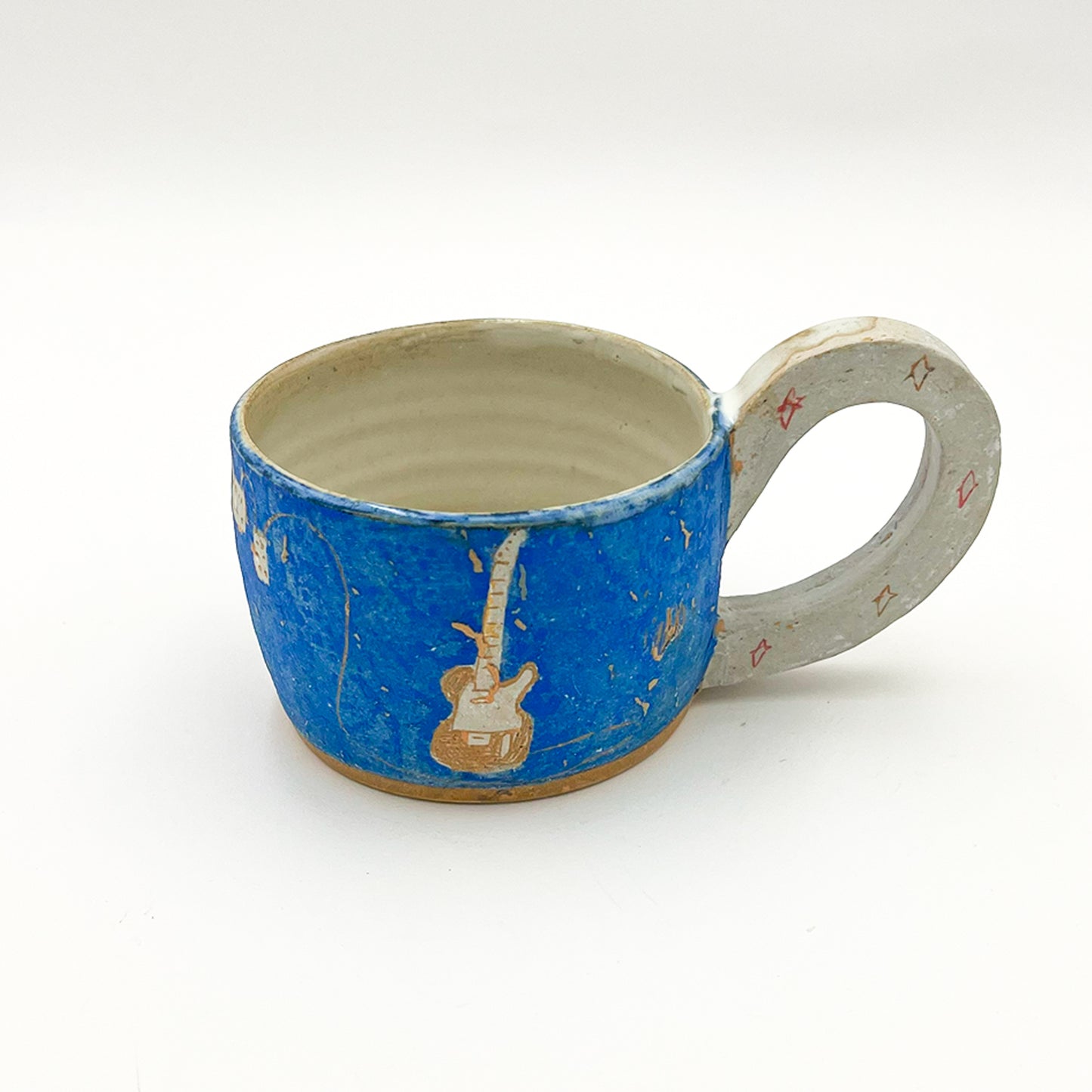 Mug Wide Blue Katsunori Yaoita 5