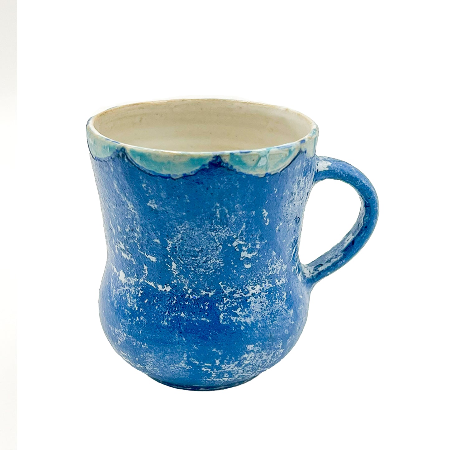 Mug Cup Frill Blue Katsunori Yaoita 10