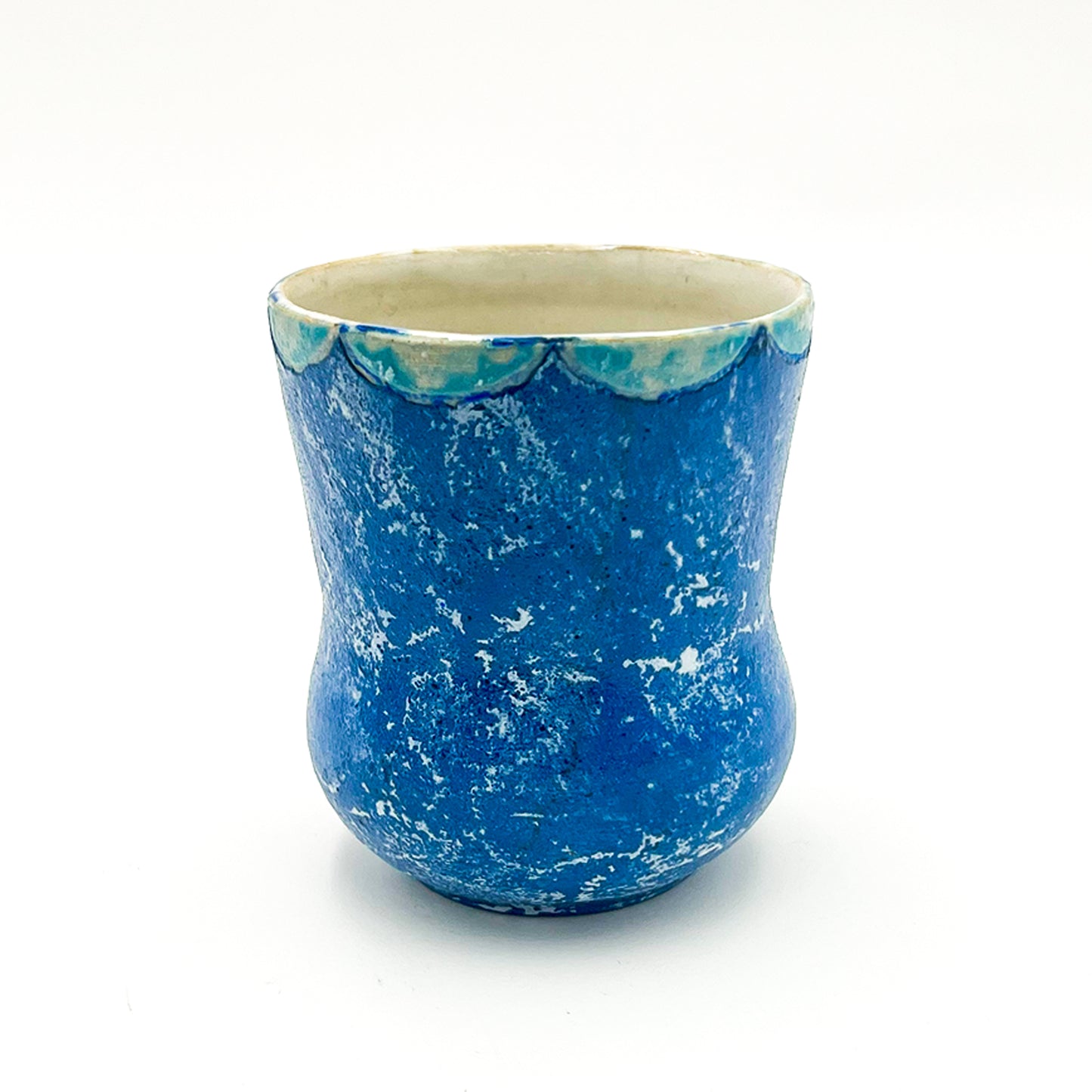 Mug Cup Frill Blue Katsunori Yaoita 10