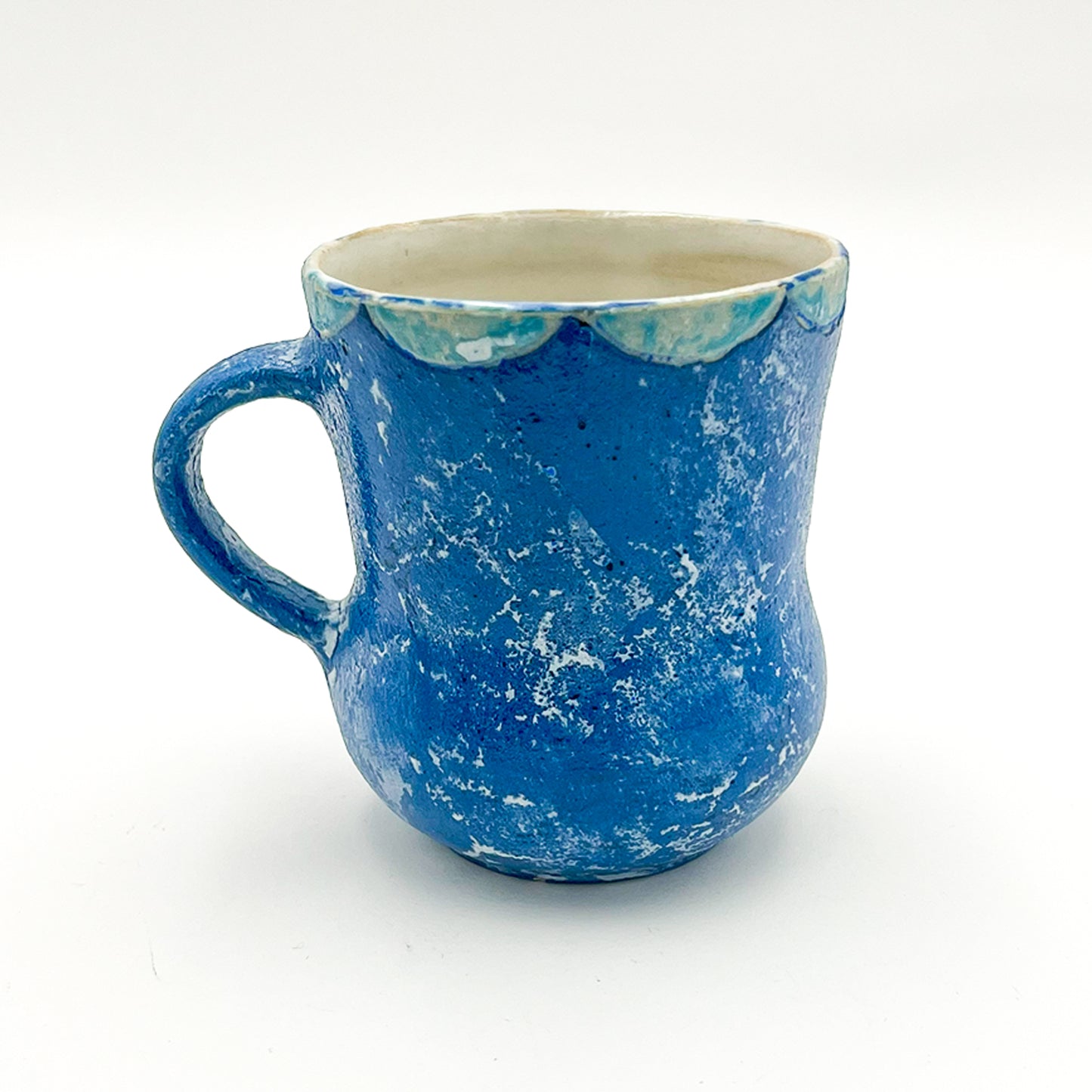 Mug Cup Frill Blue Katsunori Yaoita 10