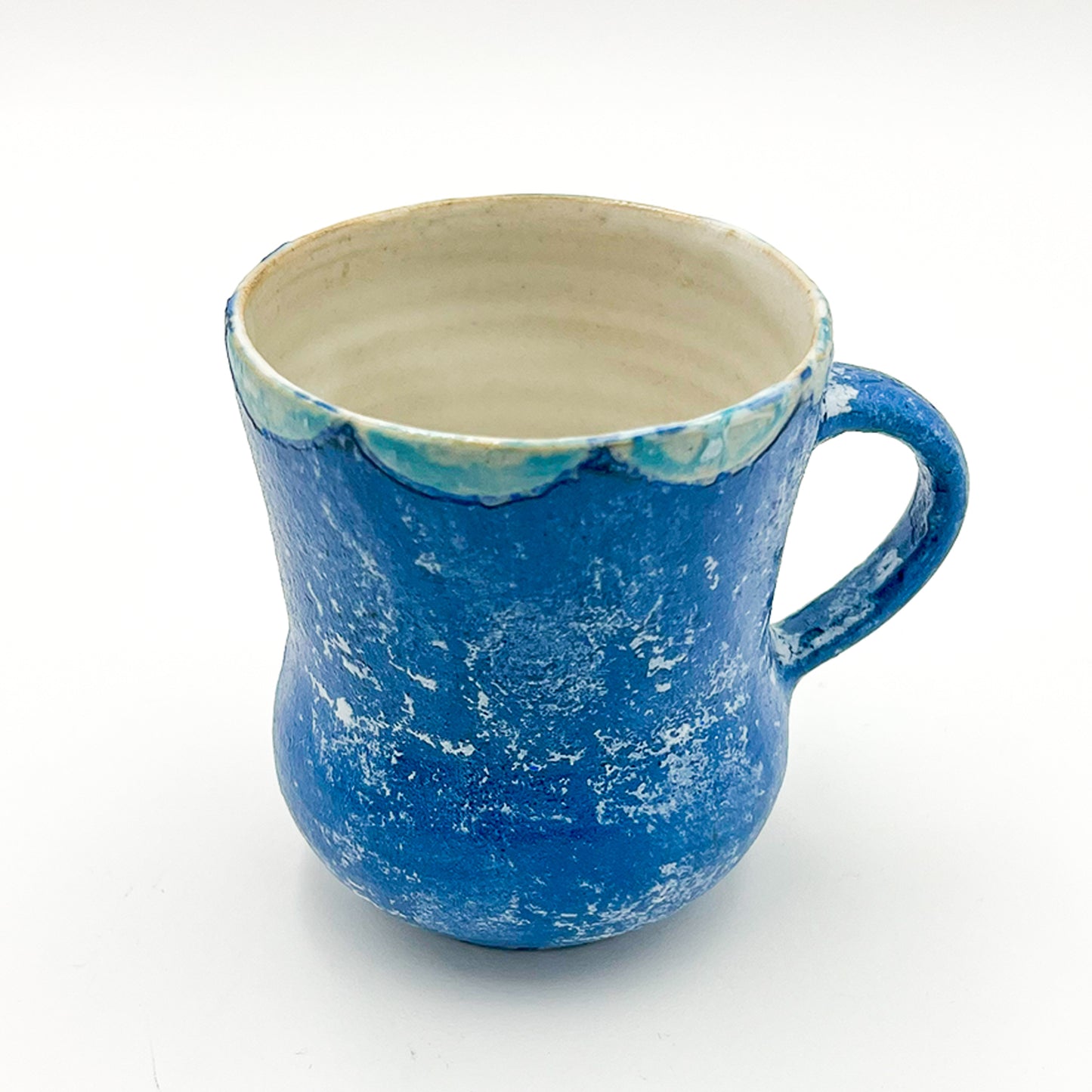 Mug Cup Frill Blue Katsunori Yaoita 10