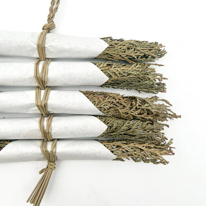 Japanese smudge stick 5 Hinoki