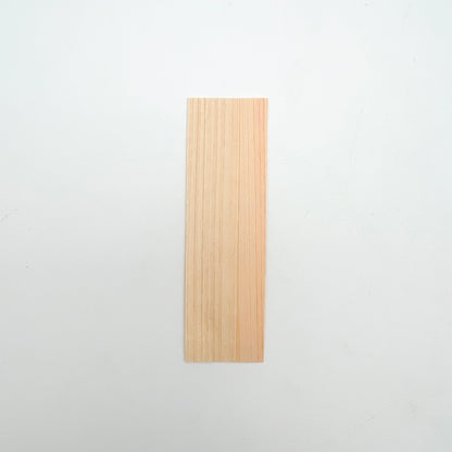 Hinoki wood card