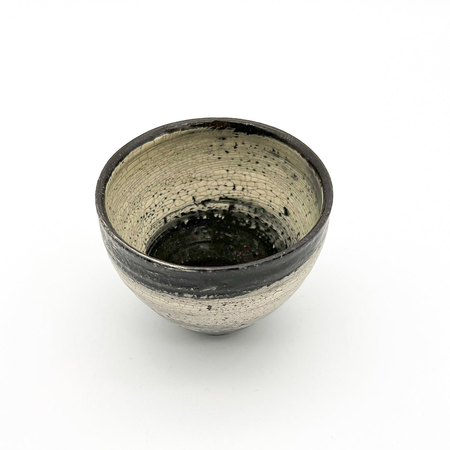 Black Brushed Small Cup_Atsushi Ogata