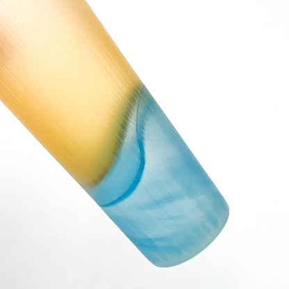Silence Glass Tall amber x blue