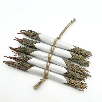 Japanese smudge stick 5 Hinoki