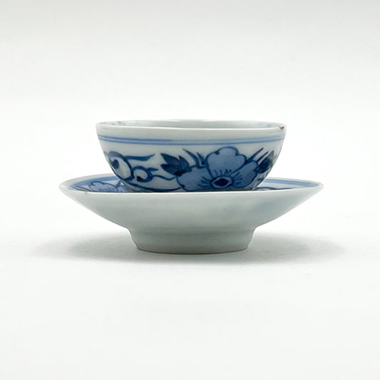 VINTAGE BW Small Tea Cup Set