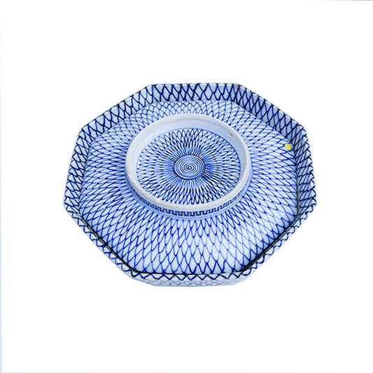 Japanese antique ceramic Lid Bowl