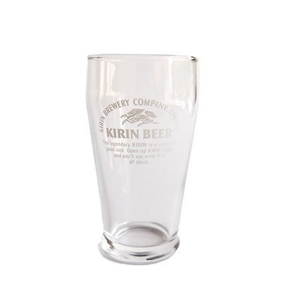 Vintage Kirin beer glass
