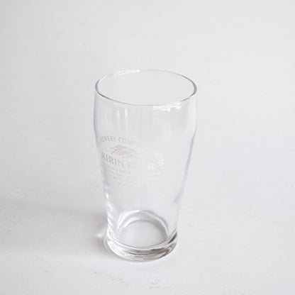 Vintage Kirin beer glass