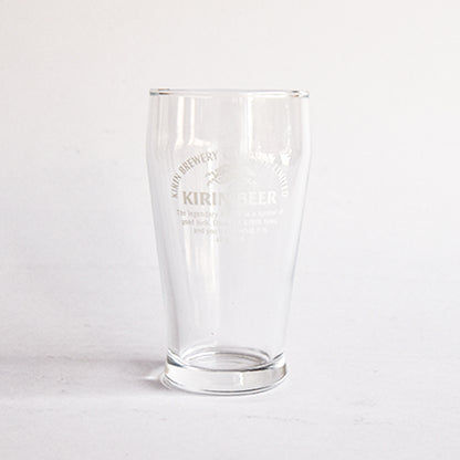 Vintage Kirin beer glass