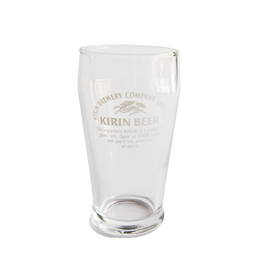 Vintage Kirin beer glass