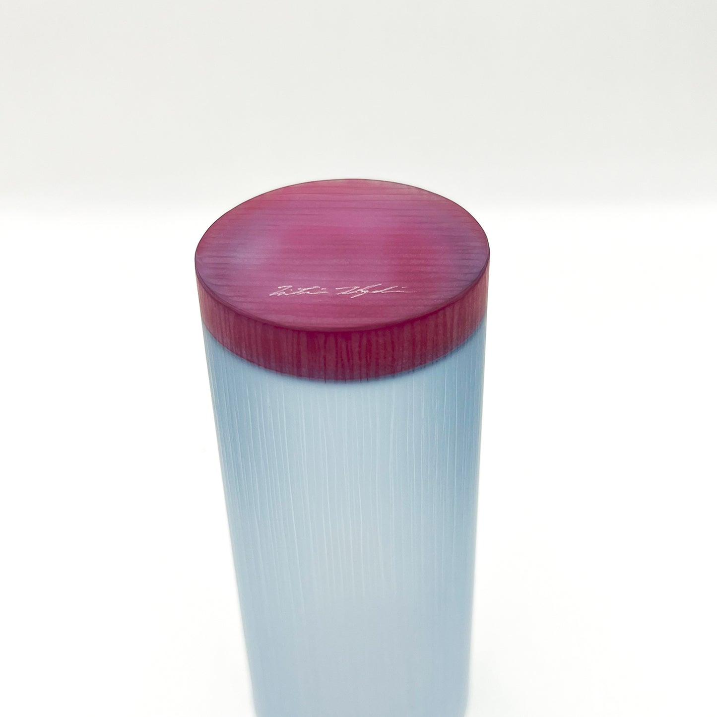 Silence Tumbler navy x ruby