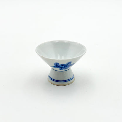 VINTAGE Pedestal Sake Cup A