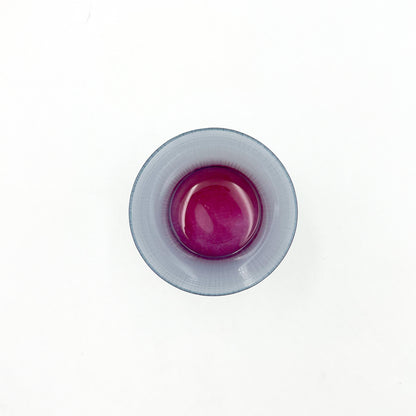 Silence Glass Med navy x ruby