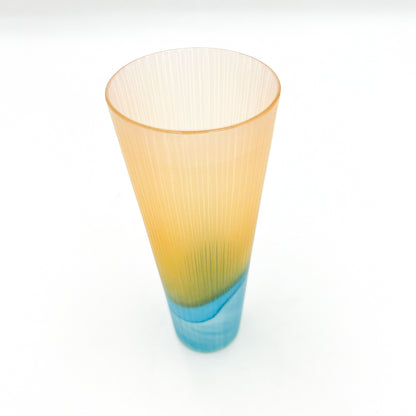 Silence Glass Tall amber x blue