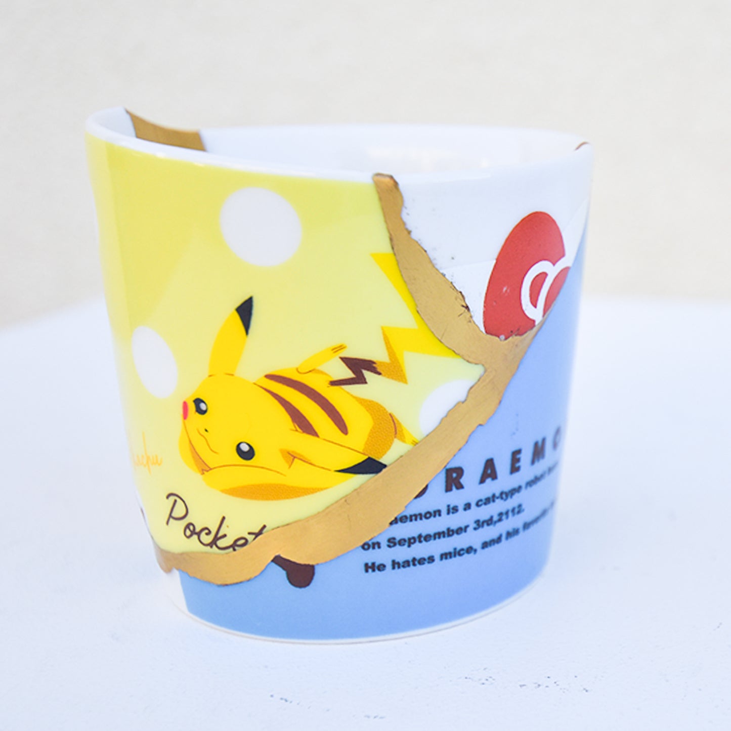 Pokémon Doraemon kintsugi cup 29_Yuko Gunji