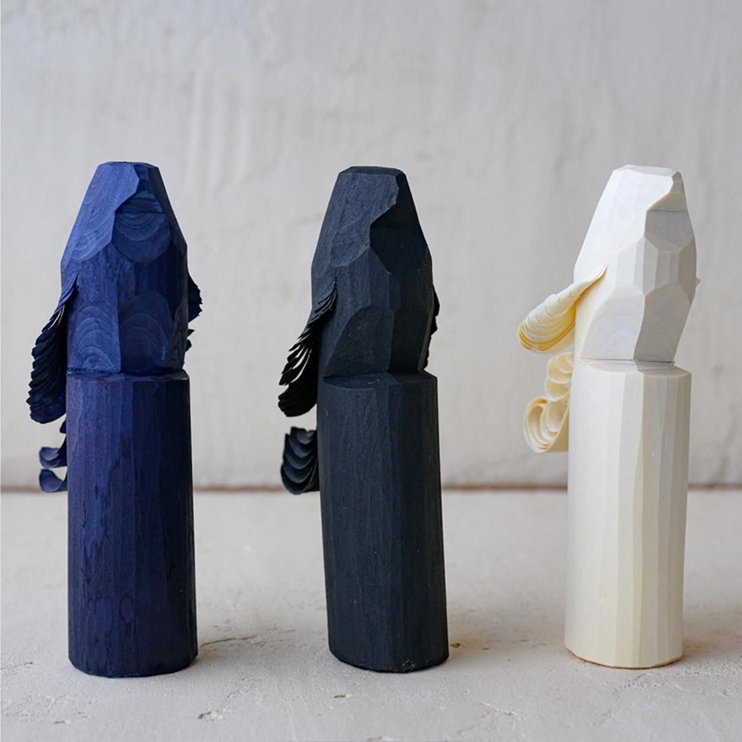 Single-cut wood carving　ai-poppo