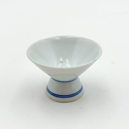 VINTAGE Pedestal Sake Cup A