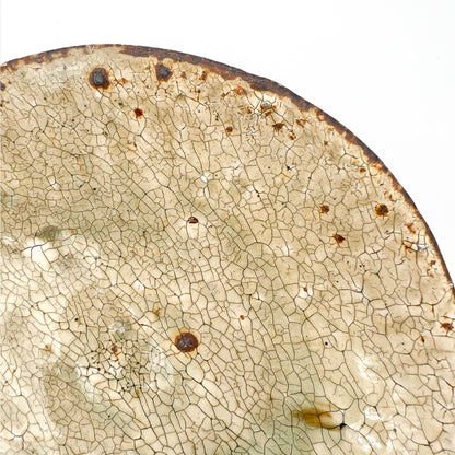 White Glaze plate 7.14inch_Atsushi Ogata