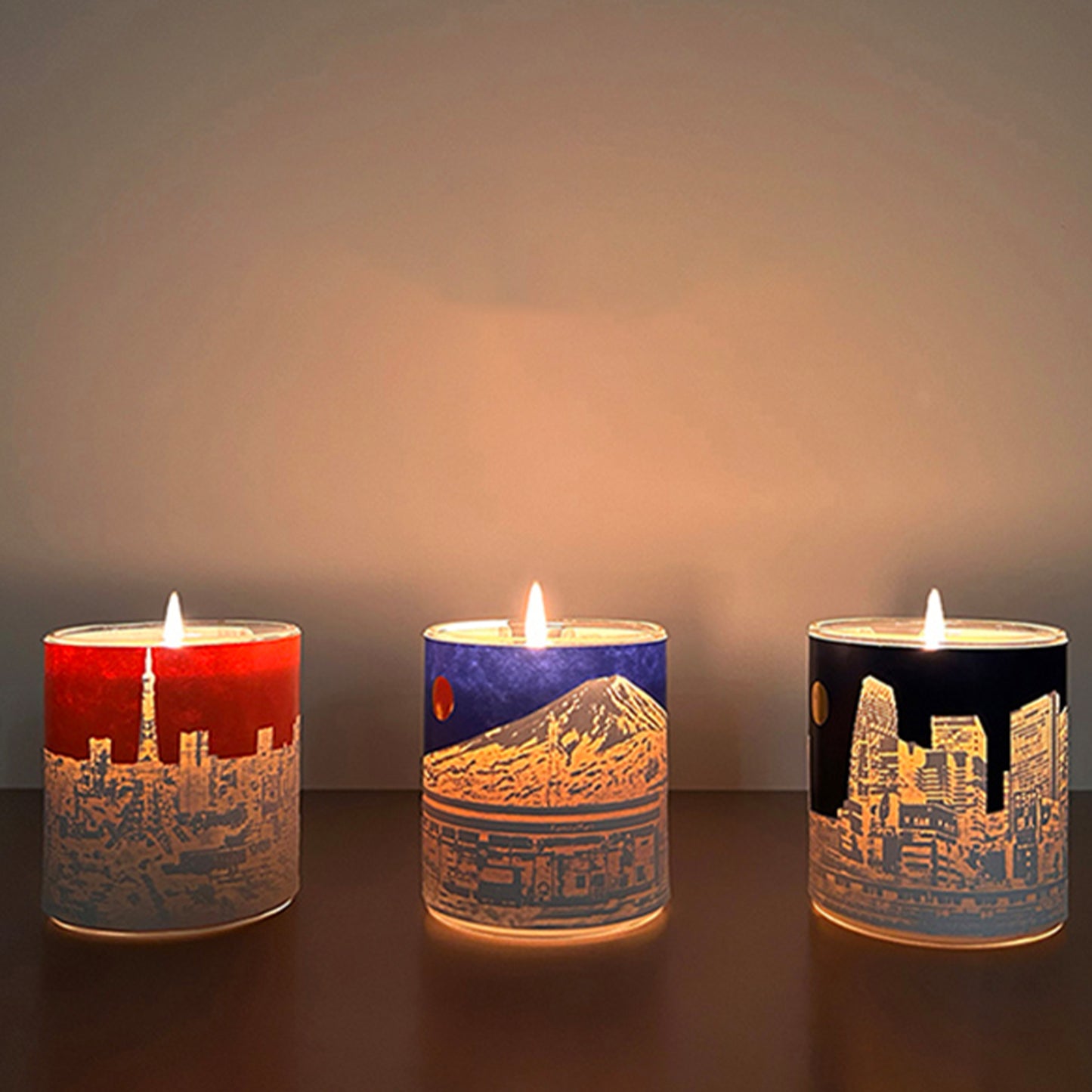 Candle Night & Day Candle - Mt.Fuji