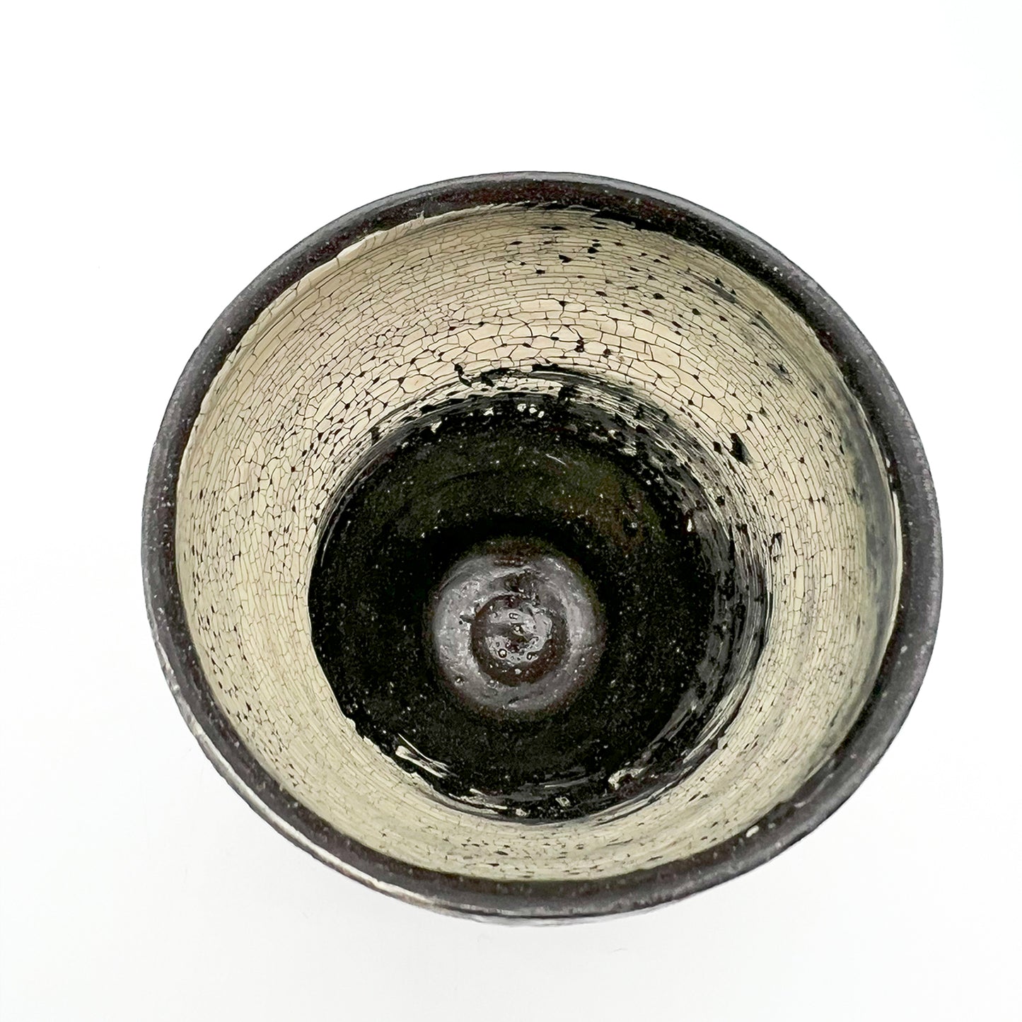 Black Brushed Small Cup_Atsushi Ogata