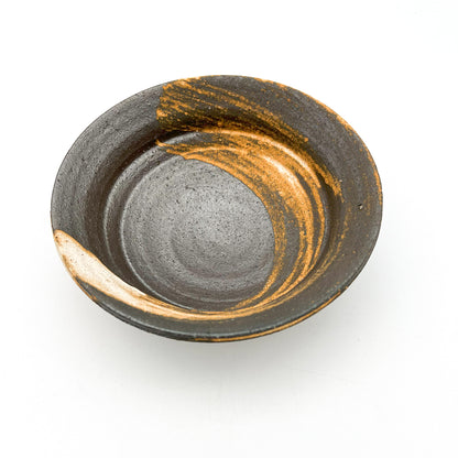 Carbonized Shallow Bowl_Aki Tamiya
