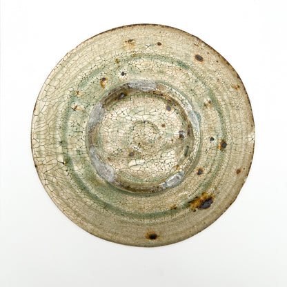 White Glaze plate 7.14inch_Atsushi Ogata