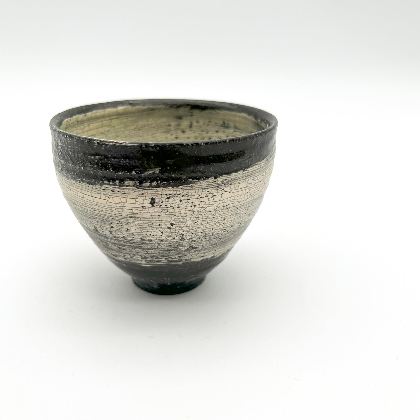Black Brushed Small Cup_Atsushi Ogata