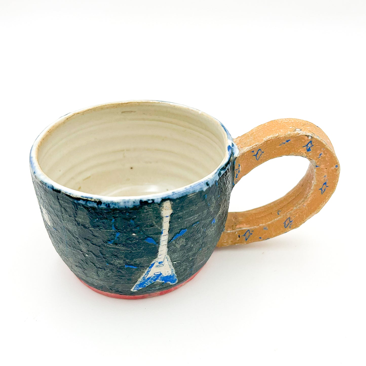 Mug Wide Black_Yellow Katsunori Yaoita 5