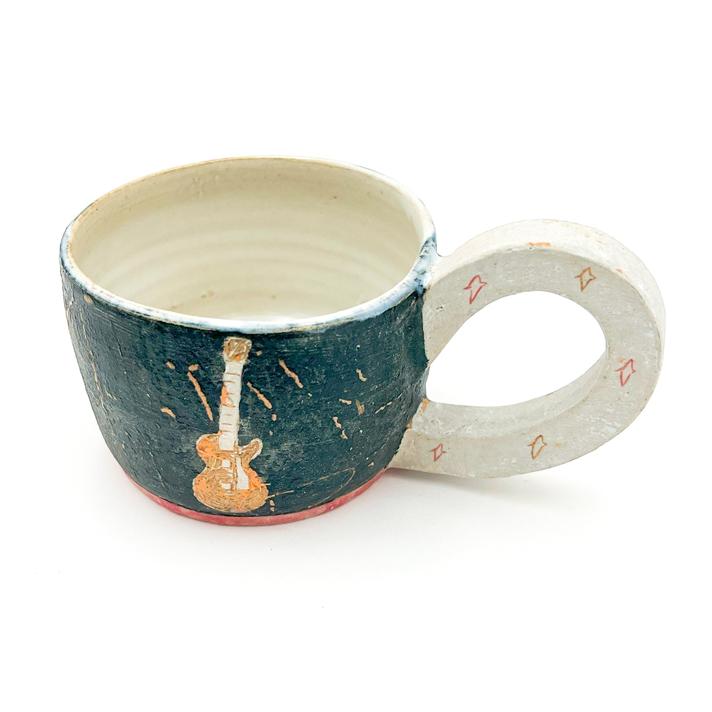 Mug Wide Black_White Katsunori Yaoita 5