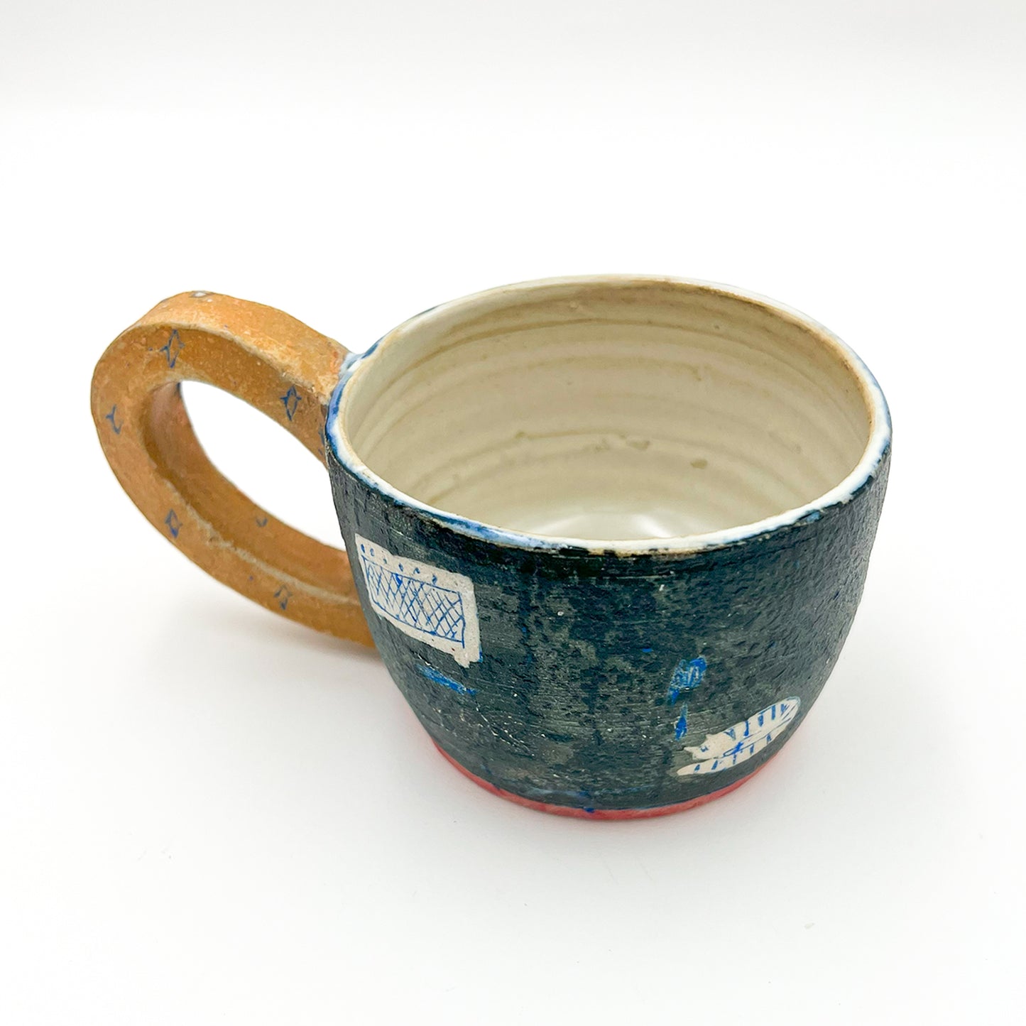 Mug Wide Black_Yellow Katsunori Yaoita 5