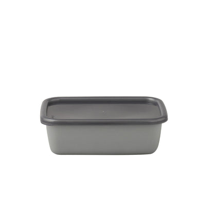 Gray Deep Rectangle M with Lid