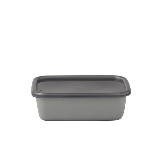 Gray Deep Rectangle M with Lid