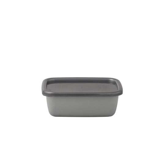 Gray Deep Rectangle S with Lid