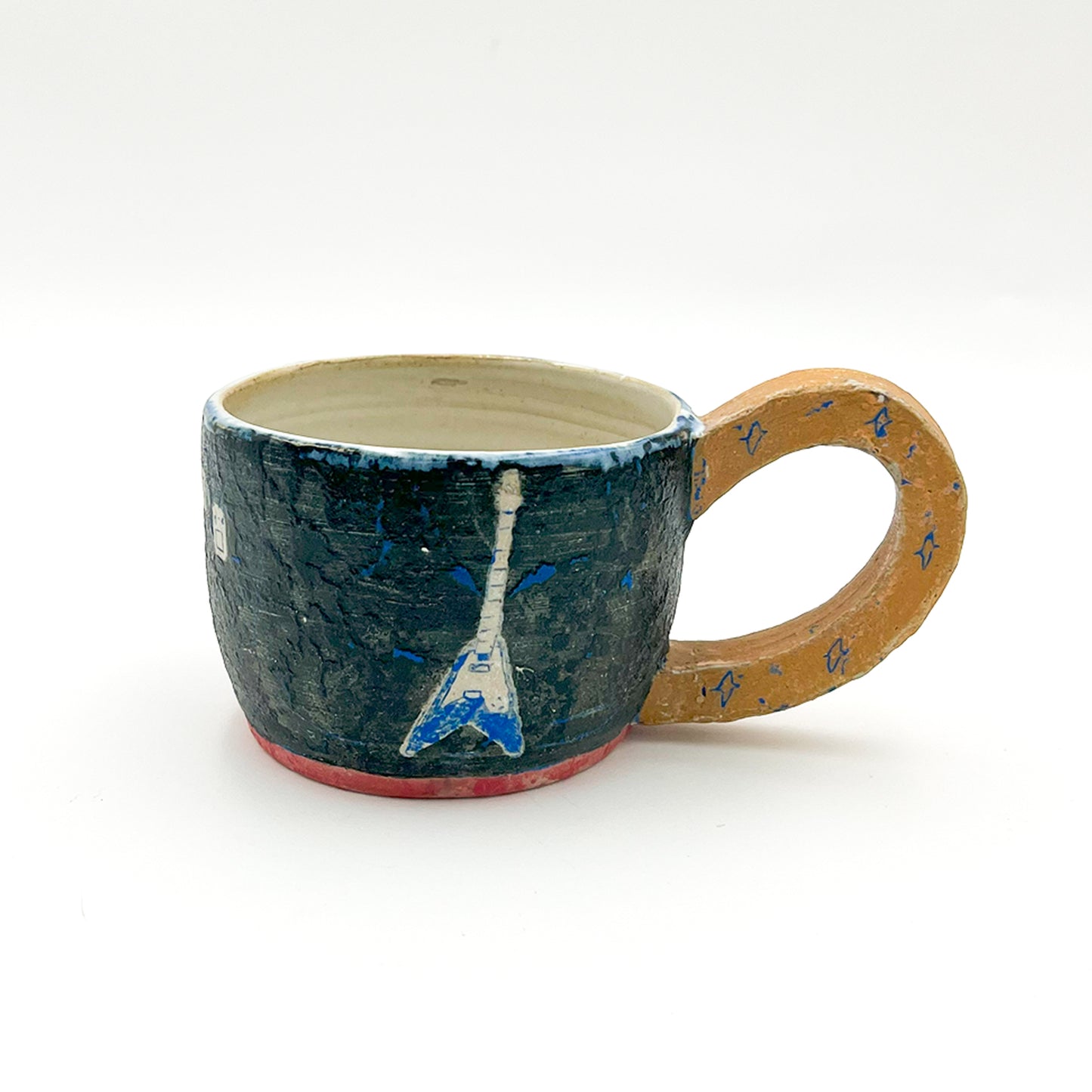 Mug Wide Black_Yellow Katsunori Yaoita 5