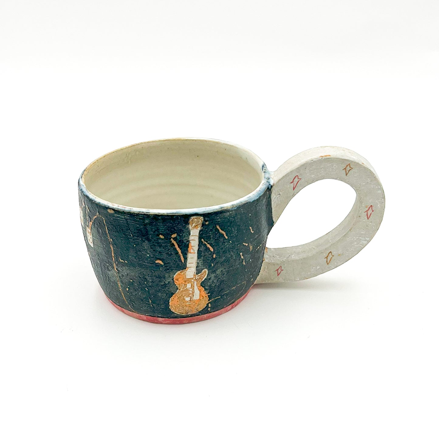 Mug Wide Black_White Katsunori Yaoita 5