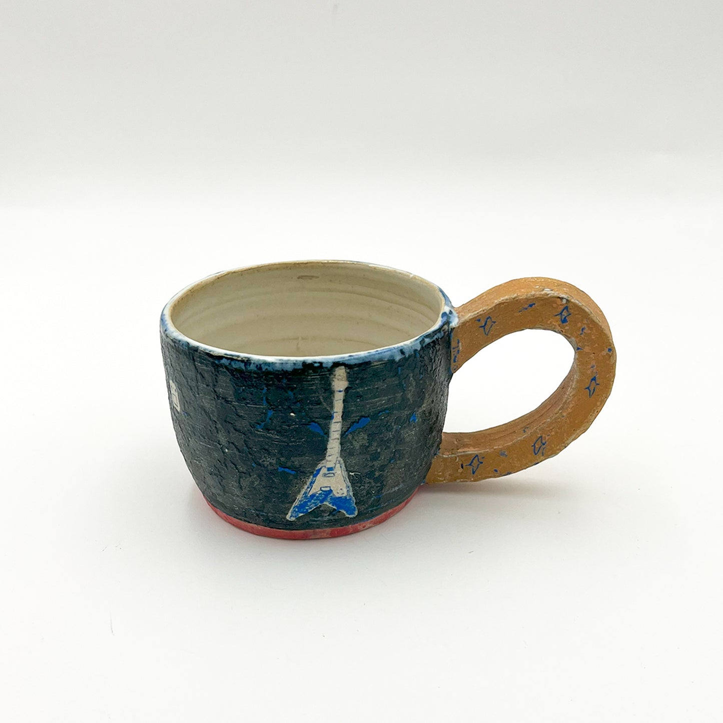 Mug Wide Black_Yellow Katsunori Yaoita 5