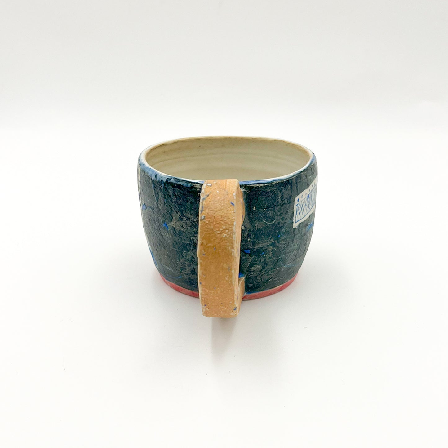 Mug Wide Black_Yellow Katsunori Yaoita 5